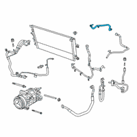 OEM 2019 Jeep Cherokee Heater Supply Diagram - 68251152AE