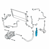 OEM 2021 Jeep Cherokee Line-A/C Liquid Diagram - 68291499AA