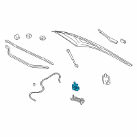 OEM Jeep Grand Cherokee Hood Latch Diagram - 55135600AC