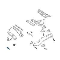 OEM 2021 Ford F-150 Air Tube Stud Diagram - -W705619-S437