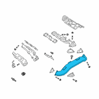 OEM 2021 Ford F-150 Front Pipe Diagram - JL3Z-6K854-A