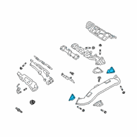 OEM 2020 Ford F-150 Exhaust Pipe Gasket Diagram - JL3Z-9450-B