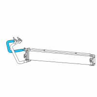 OEM Chrysler Hose-Oil Cooler Return Diagram - 5174521AA