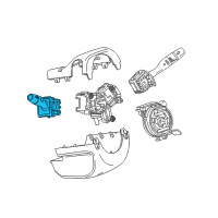 OEM 2019 Chevrolet Bolt EV Signal Switch Diagram - 39149293