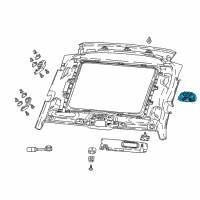 OEM 2017 Jeep Compass Lamp-Dome And Reading Diagram - 5YW39PS4AC