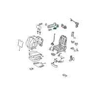 OEM 2013 Toyota Venza Lumbar Switch Diagram - 84920-AE010-C0