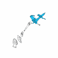OEM Toyota Steering Column Diagram - 45200-52300