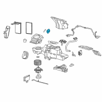 OEM Lincoln Motor Diagram - 9L3Z-19E616-E