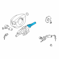 OEM 2009 Nissan Xterra Switch Assy-Wiper Diagram - 25260-ZP51E