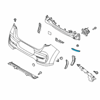 OEM Kia Soul Lamp Assembly-Rear R/REF Diagram - 92405K0100