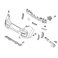 OEM 1992 Hyundai Scoupe Nut-Flange Diagram - 13395-08007-K
