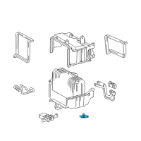 OEM Toyota Corolla Resistor Diagram - 87138-12140