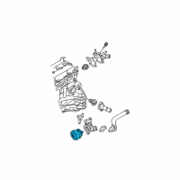 OEM 2005 Nissan Altima Pump Assy-Water Diagram - 21010-8J010