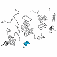 OEM 2019 Ford F-150 Oil Pan Diagram - JL3Z-6675-C