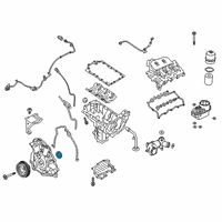 OEM 2019 Ford F-150 Front Seal Diagram - 6R8Z-6700-A