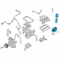 OEM 2018 Ford F-150 Adapter Diagram - FW9Z-6881-A