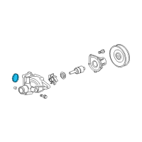 OEM Chevrolet Spark Gasket Diagram - 25182513