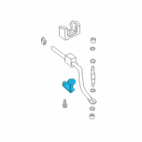 OEM 2000 Dodge Stratus Bracket-STABILIZER Bar Diagram - 4616088