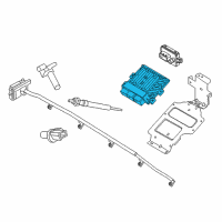 OEM Ford Transit-150 ECM Diagram - GK4Z-12A650-ABNP