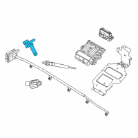 OEM Ford Transit-350 Crankshaft Sensor Diagram - BK2Z-6C315-A