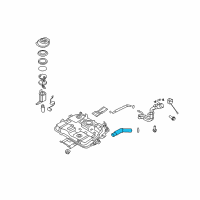 OEM Kia Hose-Fuel Filler Diagram - 310361D600