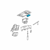 OEM 1998 Buick Skylark Module Diagram - 19178834