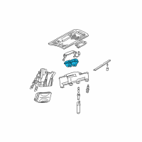 OEM 1991 Chevrolet Beretta Coil Diagram - 19166375