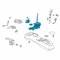 OEM Scion xA Shifter Diagram - 33560-52070