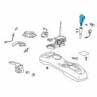 OEM Scion xA Shift Knob Diagram - 33542-52071-B0