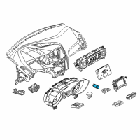 OEM 2018 Ford C-Max Power Switch Diagram - CV6Z-11572-A