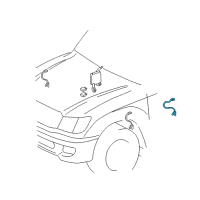 OEM Toyota Height Sensor Diagram - 89407-60010