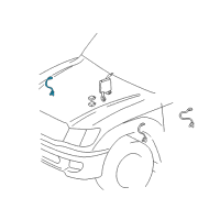 OEM Toyota Height Sensor Diagram - 89405-60012