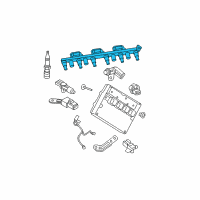 OEM 2010 Dodge Ram 1500 Coil/Ign-Ignition Diagram - 68320417AA