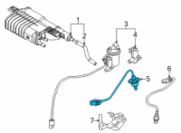 OEM 2022 Hyundai Santa Fe Sensor Assembly-Oxygen Diagram - 39210-2S210