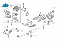 OEM 2017 Honda Civic Cover Comp, Chambe Diagram - 18120-5BA-A00