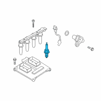 OEM 2008 Saturn Astra Spark Plug Diagram - 95519058