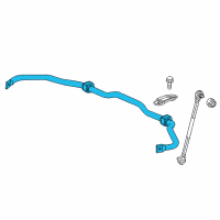 OEM Honda CR-V Stabilizer, Front Diagram - 51300-TMA-H51