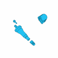 OEM 2022 Lincoln Nautilus Tire Pressure Sensor Diagram - F2GZ-1A189-F