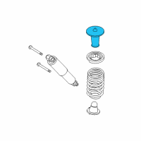 OEM 2017 Ford Transit Connect Upper Seat Diagram - DV6Z-5793-A