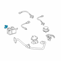 OEM 1997 Toyota 4Runner Vacuum Valve Diagram - 25860-75140