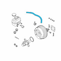 OEM 2012 Ford Mustang Vacuum Tube Diagram - DR3Z-9C490-C