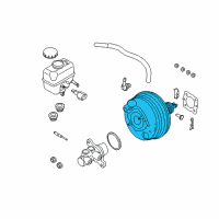 OEM 2011 Ford Mustang Power Booster Diagram - DR3Z-2005-B