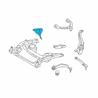 OEM 2015 BMW 750Li Heat Protection Plate Right Diagram - 31-14-6-780-418
