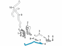 OEM 2022 Lexus NX350 HOSE, OIL COOLER INL Diagram - 32941-78020