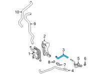 OEM Lexus NX350 HOSE, OIL COOLER OUT Diagram - 32942-78020