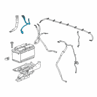 OEM 2017 Chevrolet Silverado 2500 HD Harness Asm-Generator Battery Control Wiring Diagram - 84180648