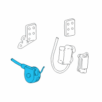 OEM Lincoln Actuator Cable Diagram - XW4Z-9A825-BA