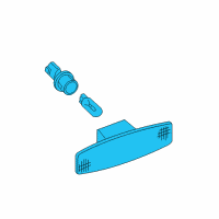 OEM Kia Lamp-FSMARKER, RH Diagram - 0K2S1515E0