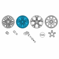 OEM 2018 Kia Stinger Wheel Assembly-Aluminum Diagram - 52910J5120