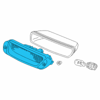 OEM 2003 Honda CR-V Lamp Unit (A) Diagram - 34272-S9A-A01